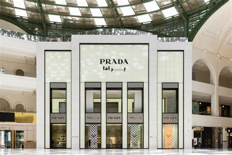 Prada Opens a New Flagship Store in Doha .